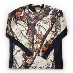 Mens Hunting Camo Scent-lok‎ Savanna Ext Sz Xl Long Sleeve Shirt Vertigo (FF)